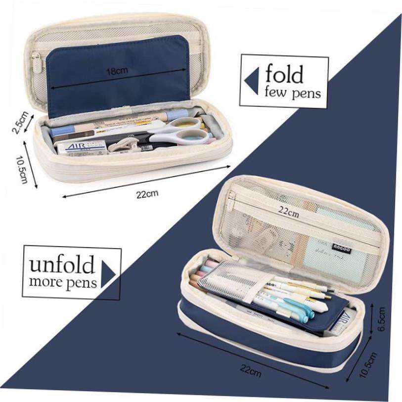 Kawaii 49xNtbgqPencil Case Korean Pouch for Girls Large Capa