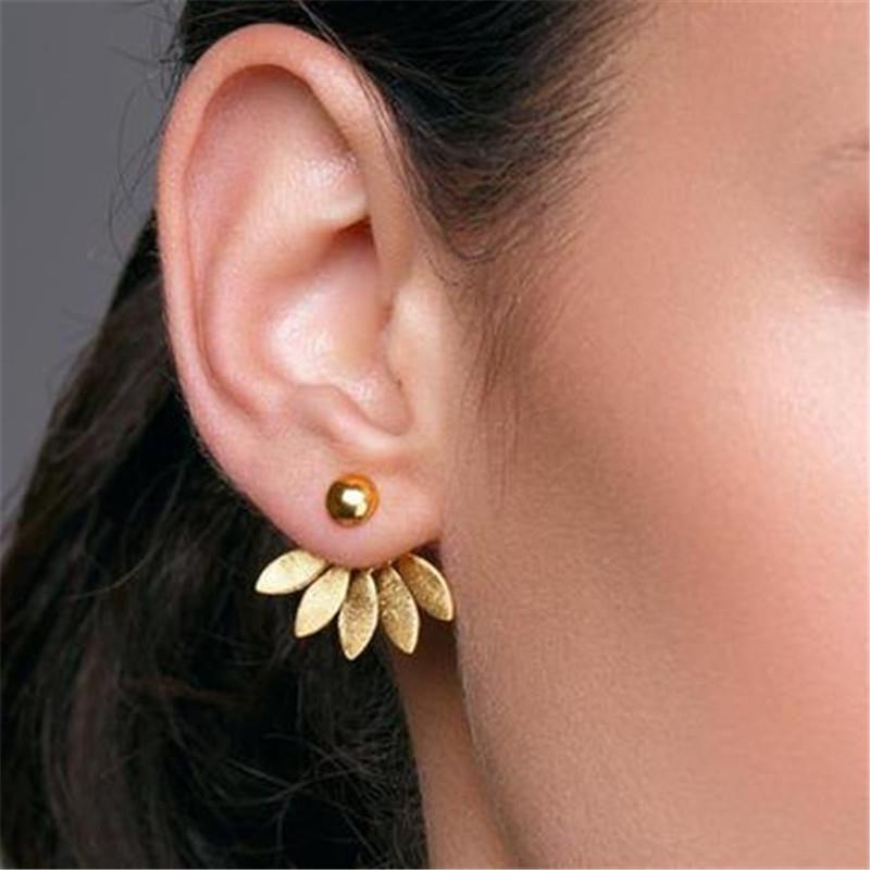 2020 New Crystal FlJDIower Drop Earrings for Women Fashion J