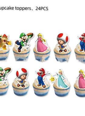 Mario Super Mary Yellow Question Markgame Birthday Party Tab