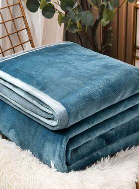 Blanket Quilt winter Double sided warmth Extra thick flannel