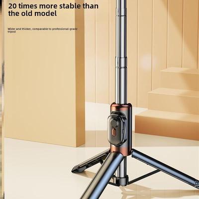 Anti-shaking selfie stick tripod landing phone holder 自拍杆