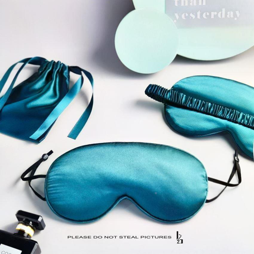 Silk SleR46705ep Mask Natural Sleeping Eye Mask Eyeshade Cov