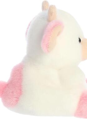 Belle Strawberry Cow palm pals Stuffed Anmal Fdget toy奶牛