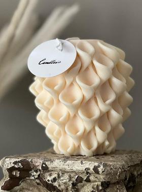 Large Rotary Cone N41436Candle Mold  Christmas Tree Geometri