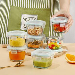 glass food storage container box for microwave oven
