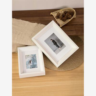Nordic simple wooden photo frame square picture frames 相框