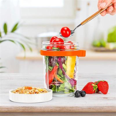 Overnight Oats Containers Oatmeal Mason Jars Go Container
