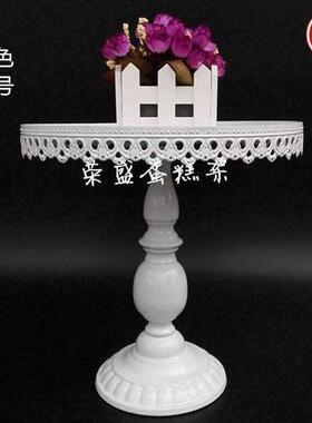european-style wrought iron high cake stand wedding props