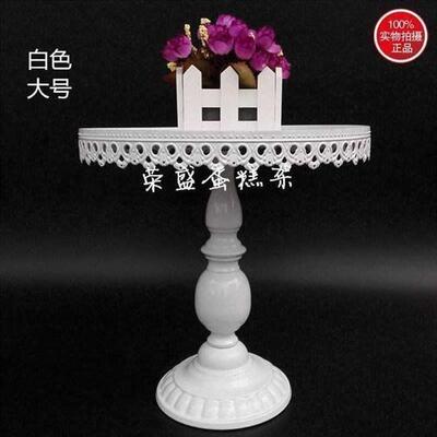 european-style wrought iron high cake stand wedding props