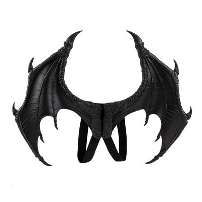 Halloween mardigras kid costume demon cosplay dragon wings