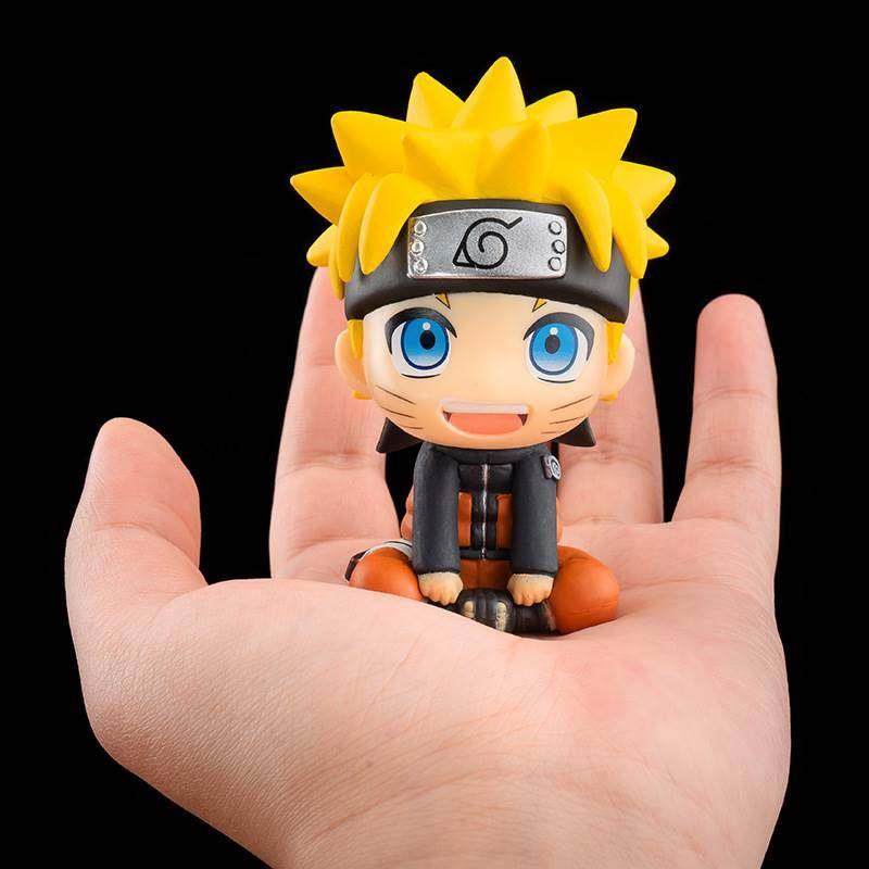 9cm Anime Naruto Figure Uzumaki Naruto Kakashi Uchiha Sasuke