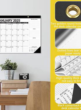 2024-2025 Agenda Planner Book Weekly Monthly Office Notebook
