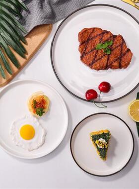 西餐牛排盘 dinner plates ceramic steak dishes western food