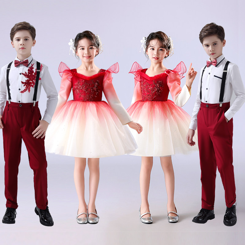 中小学生幼儿园演出服大合唱