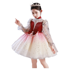 儿童大合唱团演出服中小学生钢琴演奏朗诵礼服套装幼儿园表演服装