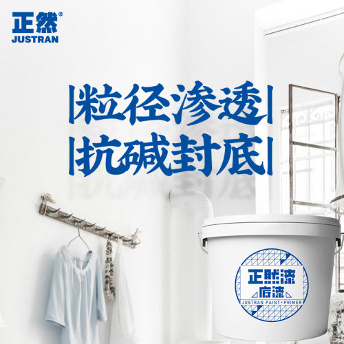 环保内墙抗碱封闭底漆正然