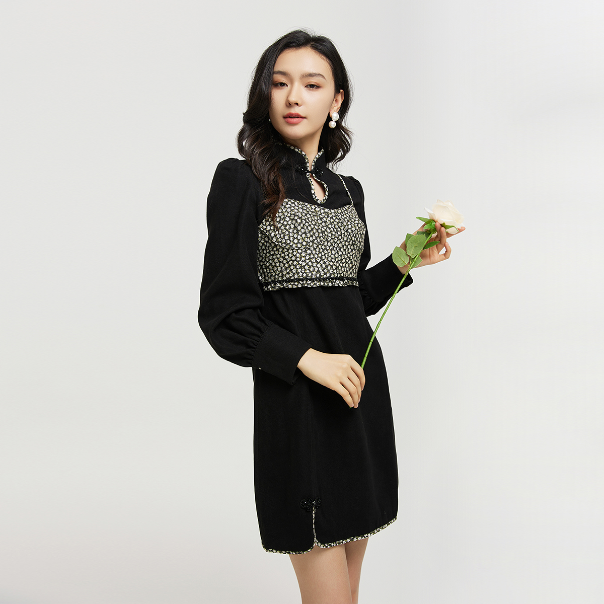 Lucidy-鲁思蒂连衣裙国风旗袍