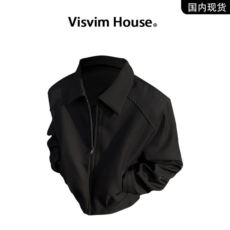 【品牌现货撤柜】VISVIM WINGS秋季新款简约短款正肩夹克外套男士