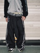 25SS 少林絕倫 美式 GameOne 复古嘻哈亚文化滑板oldschool运动裤