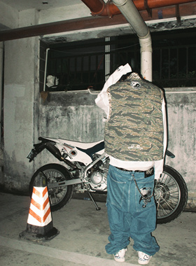 GameOne 24FW “蛇華”嘻哈Oldschool滑板背心马甲虎纹美式复古