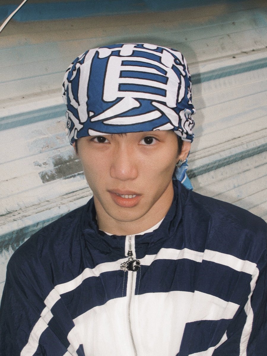 GAMEONE 23SS INFINITE FLAME AMERICAN STREET HIP HOP BBOY COTTON RETRO SQUARE DURAG
