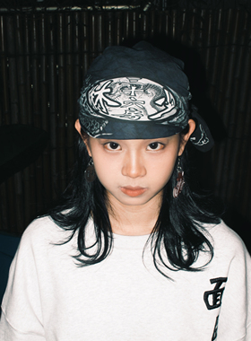 GameOne 24SS “ 少林三十六房”美式嘻哈滑板街头oldschool方巾