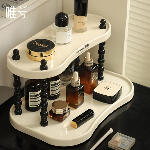 化妆品收纳盒梳妆台护肤品置物架