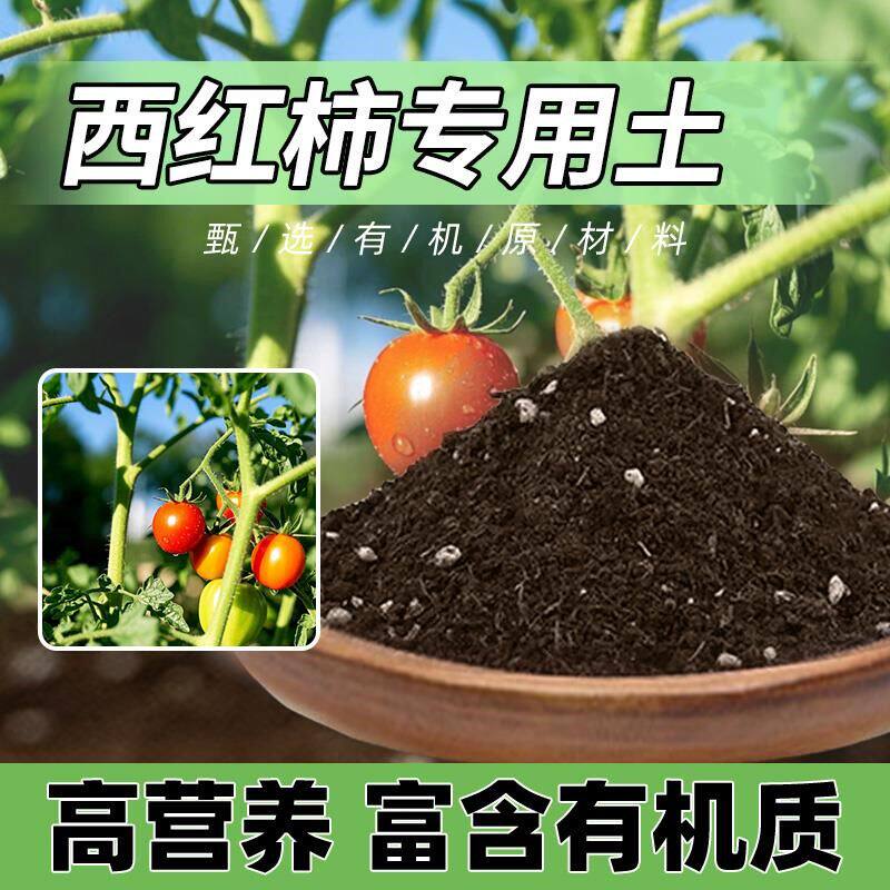 西红柿专用土西红柿专用营养土盆栽天然泥土农用包邮菜园疏松菜地