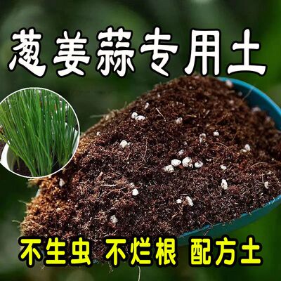 葱姜蒜专用营养土 葱姜蒜专用土 通用型盆栽花土种花养花种植土壤