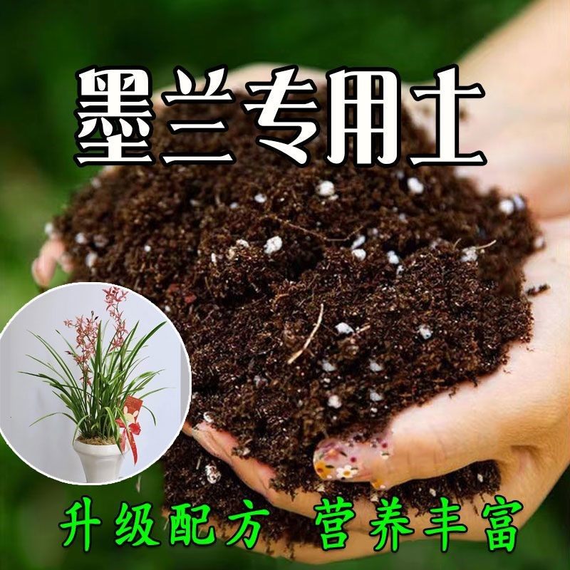墨兰种植土壤专用营养土种花土养花土花卉盆栽土多肉绿萝土壤肥料