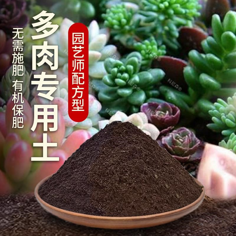 多肉专用土多肉专用肥花肥园艺鲜花酸性天然室内绿植土壤泥土包邮