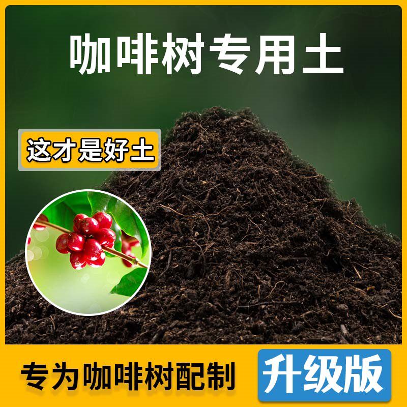咖啡树专用土咖啡树营养土家用种植土壤家庭盆栽种花养花有机土