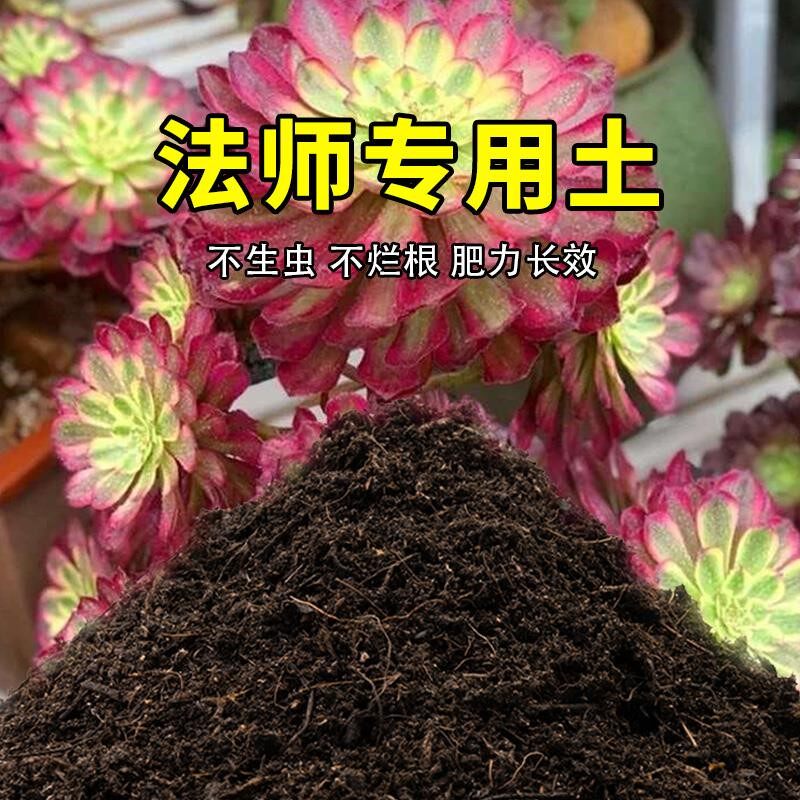 法师类专用土室内阳台盆栽土酸性种植花土家庭通用有机营养土包邮