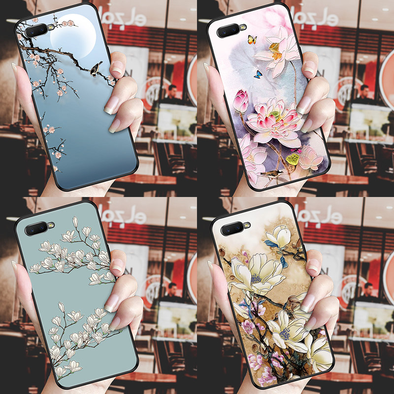 OPPOFindX手机壳兰博基尼版浮雕女F11PRO古风玉兰花硅胶OPPO K1全包荷花防摔R15X中国风个性复古软壳保护套潮|ruв категории Цифровые аксессуары, аксессуары для мобильных телефонов, телефон защитный кожух/оболочка - от Buy2taobao.com для оказания профессиональной услуги покупки агента Taobao
