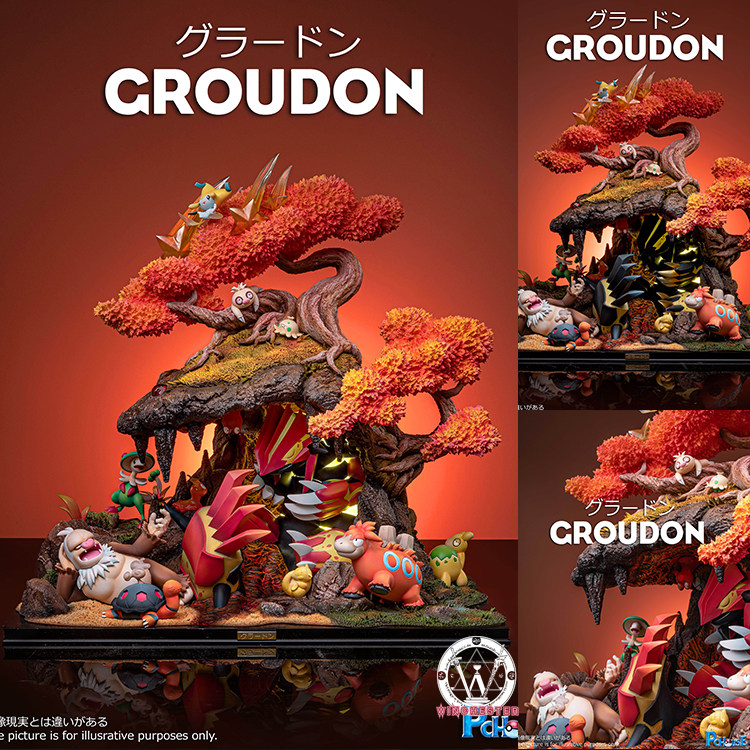 pc小屋海陆空-陆地系列最终弹 原始固拉多手办k雕像模型