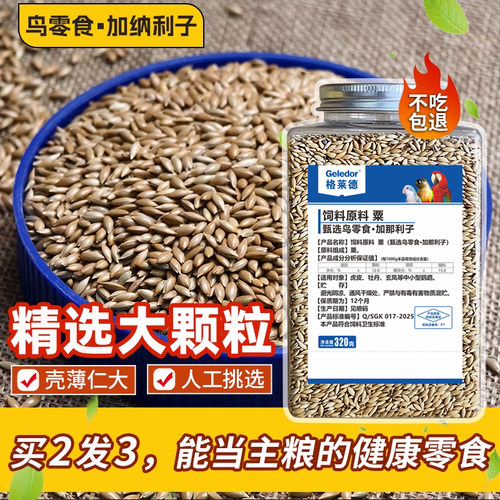 格莱德鹦鹉加纳利子鸟粮当季现采