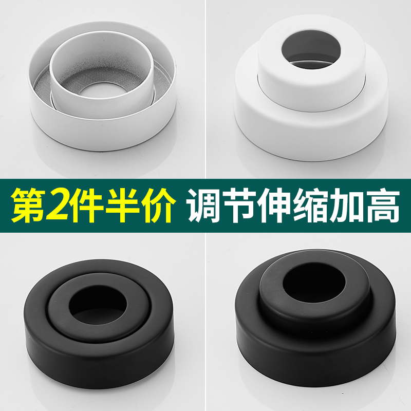 6分太空铝装饰盖淋浴花洒装饰盖