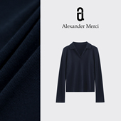 D25T81701 打底衣 小谬领 齐色入～叠搭小神器高弹显瘦学院风