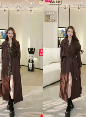 【乘风而来】重新定义商务美学 当代女性力量感风衣 D25T80504