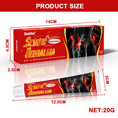 sumifun 速卖通亚马逊TEMU跨境药膏贴坐骨护理乳膏上班族久坐软膏