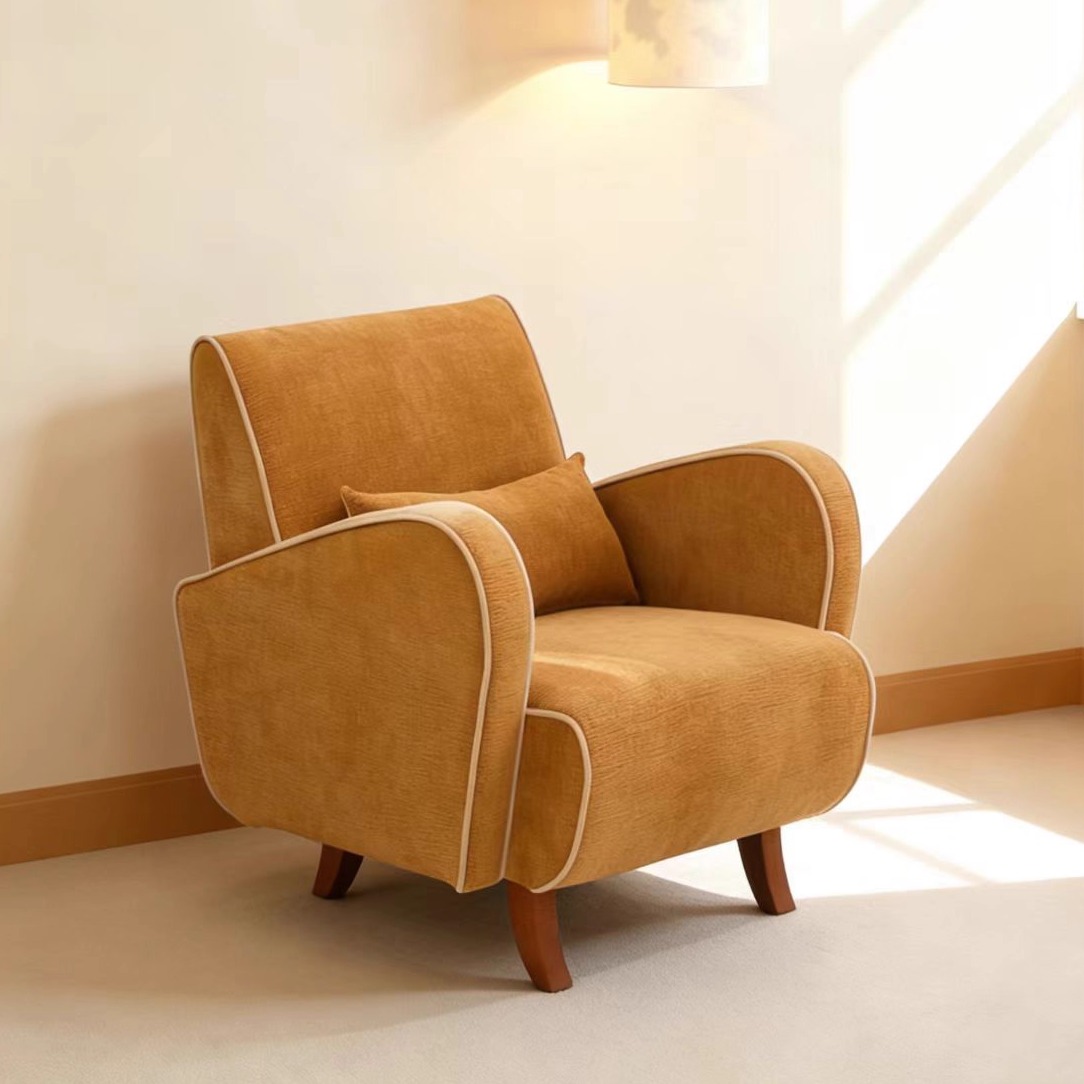 中古风设计师小象单人沙发椅