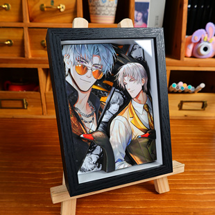 光与夜之恋查理苏3D立体画周边手办装饰挂画摆台手工生日礼物