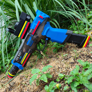 新款手自一体闪爆火鼠爆冰鼠电动连发软蛋枪男孩cs对战水宝宝礼物