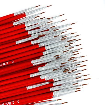 10pcs Fine Hand Painted Thin Hook Line Pen Paint Brush Art S