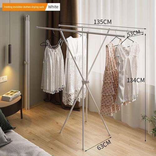 clothes drying rack folding laundry garment dryer hanger衣架