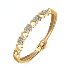 Gold Bracelet Women Original Love Luxury Fashion Bang Design