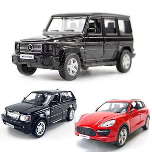 。Alloy model Mercedes enz Porsche 1:36 lamo sports car mode