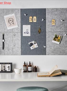 felt message board self adhesive nine grid background photo