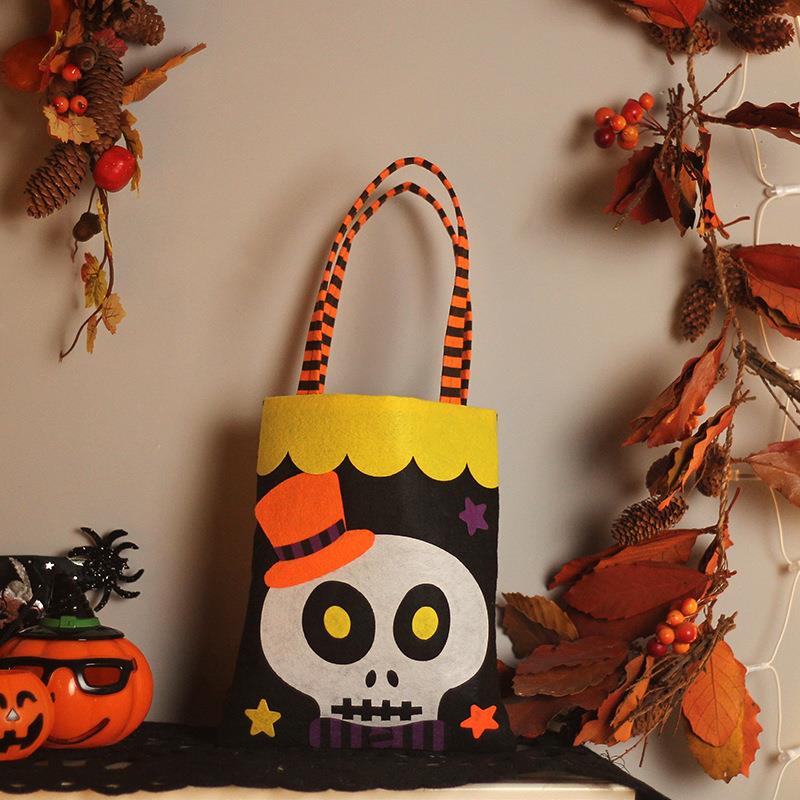Halloween cute pumpkin ost gift bag Candy bag 南瓜糖果袋
