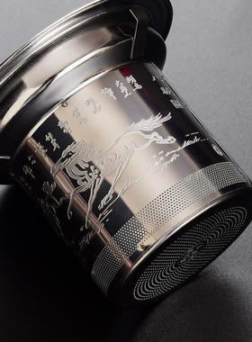 Chinese Kung H52381Fu Tea Set glass Portable Teapot Set